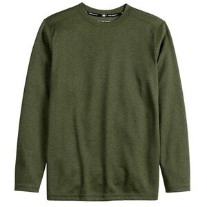 Tek Gear Boys Long Sleeve Thermal Moisture Wicking Layering Tee Shirt